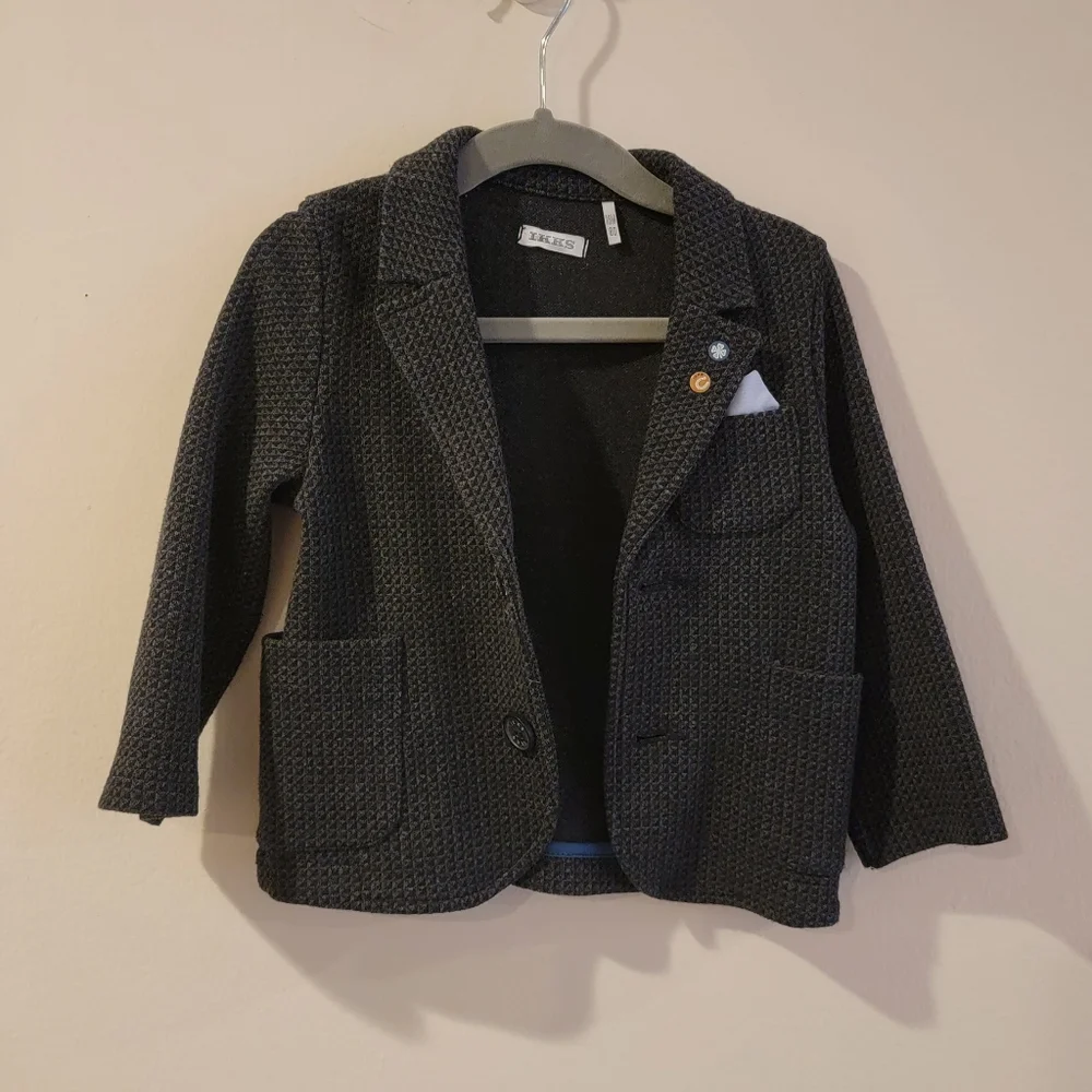 I.K.K.S. Blazer Size 18 months gorgeous IKKS boys Blazer excellent fabric soft